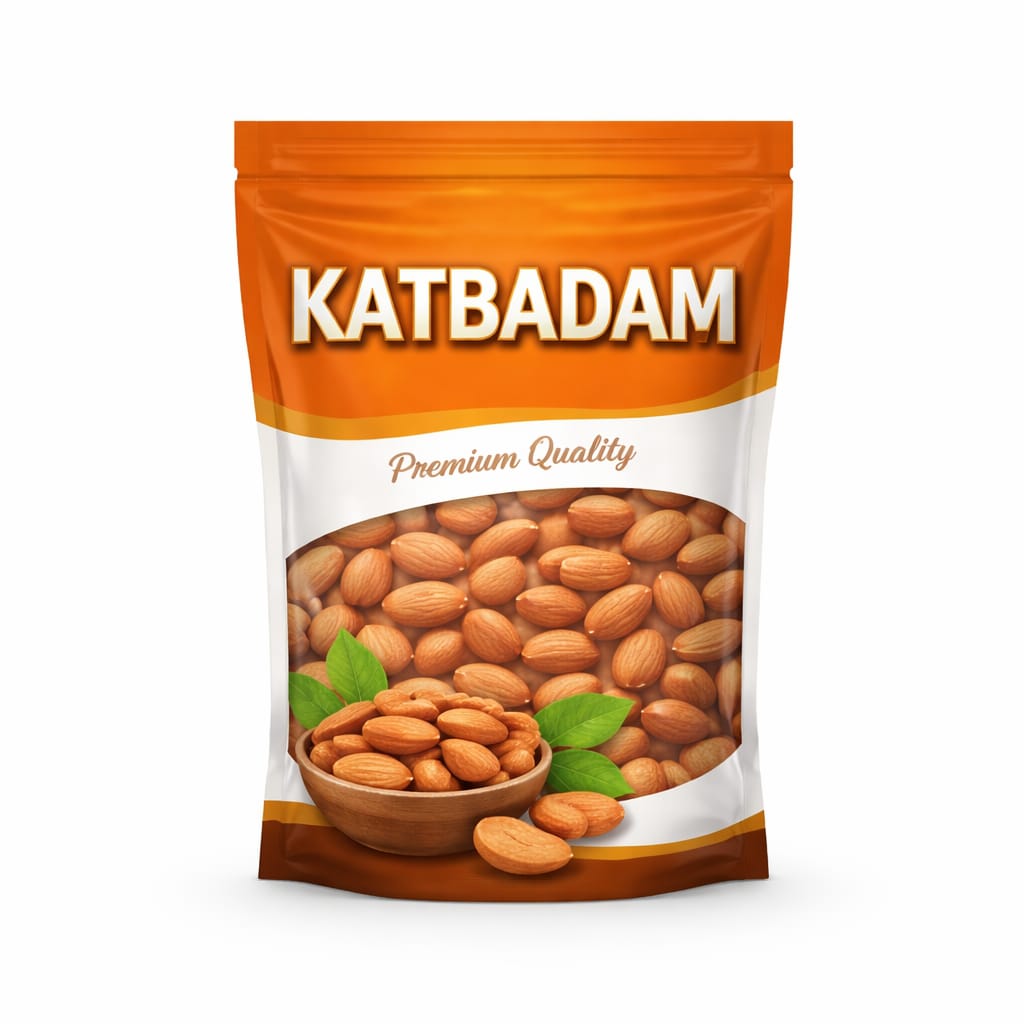 ALMONDS (katbadam) premium quality with a rich